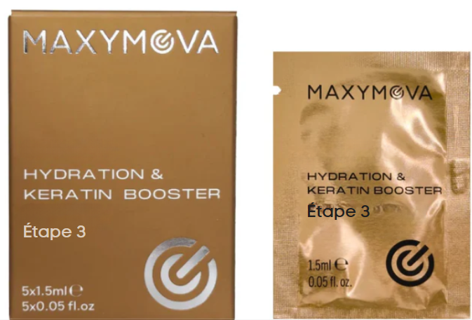 MAXYMOVA Étape 3 – Soin hydratant & booster de kératine