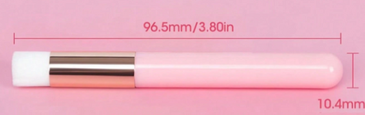 Brosse professionnelle multifonction pour cils, sourcils et soins.