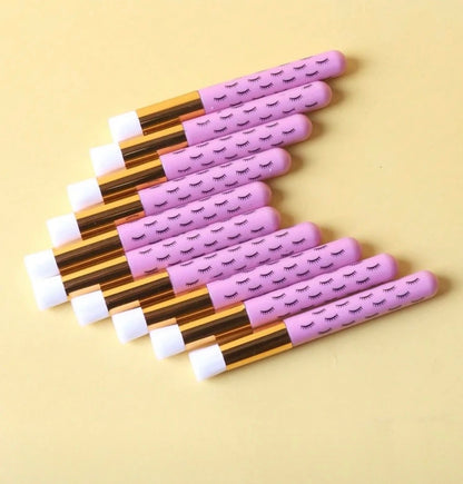 Brosse professionnelle multifonction pour cils, sourcils et soins.