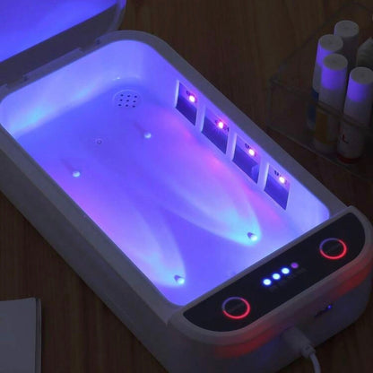 Boite de stérilisation à la lumière UV.