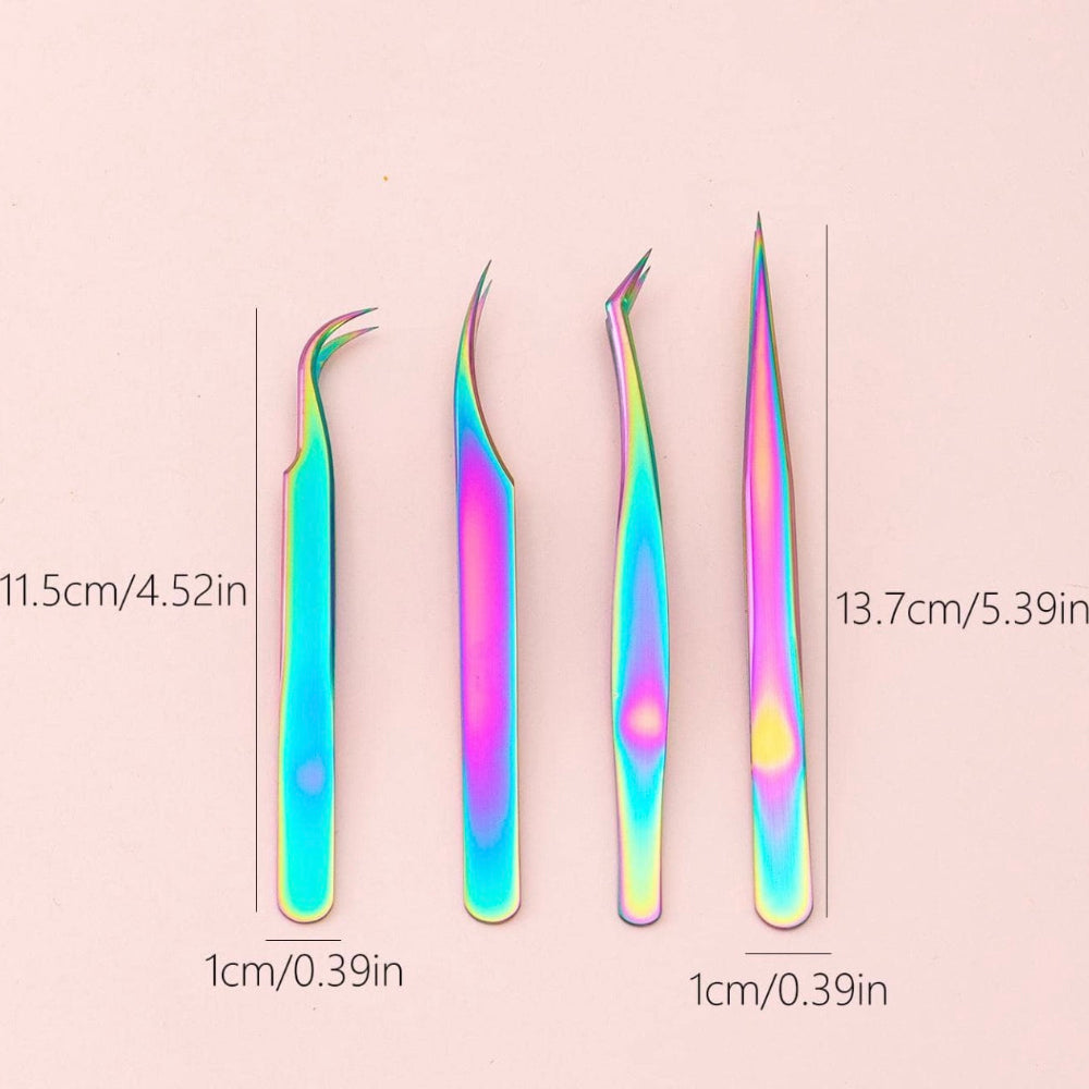 Ensemble de 4 pinces professionnelles