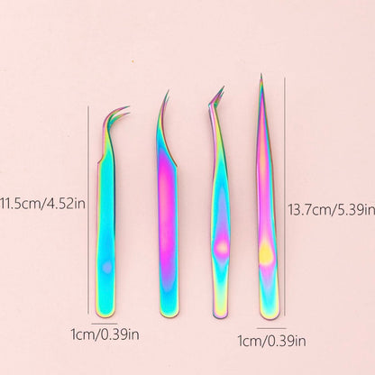 Ensemble de 4 pinces professionnelles