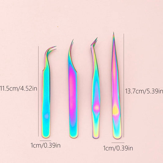 Ensemble de 4 pinces professionnelles