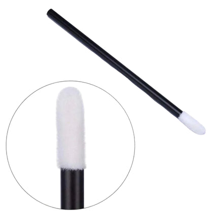 Applicateurs microfibre jetables manche noir.