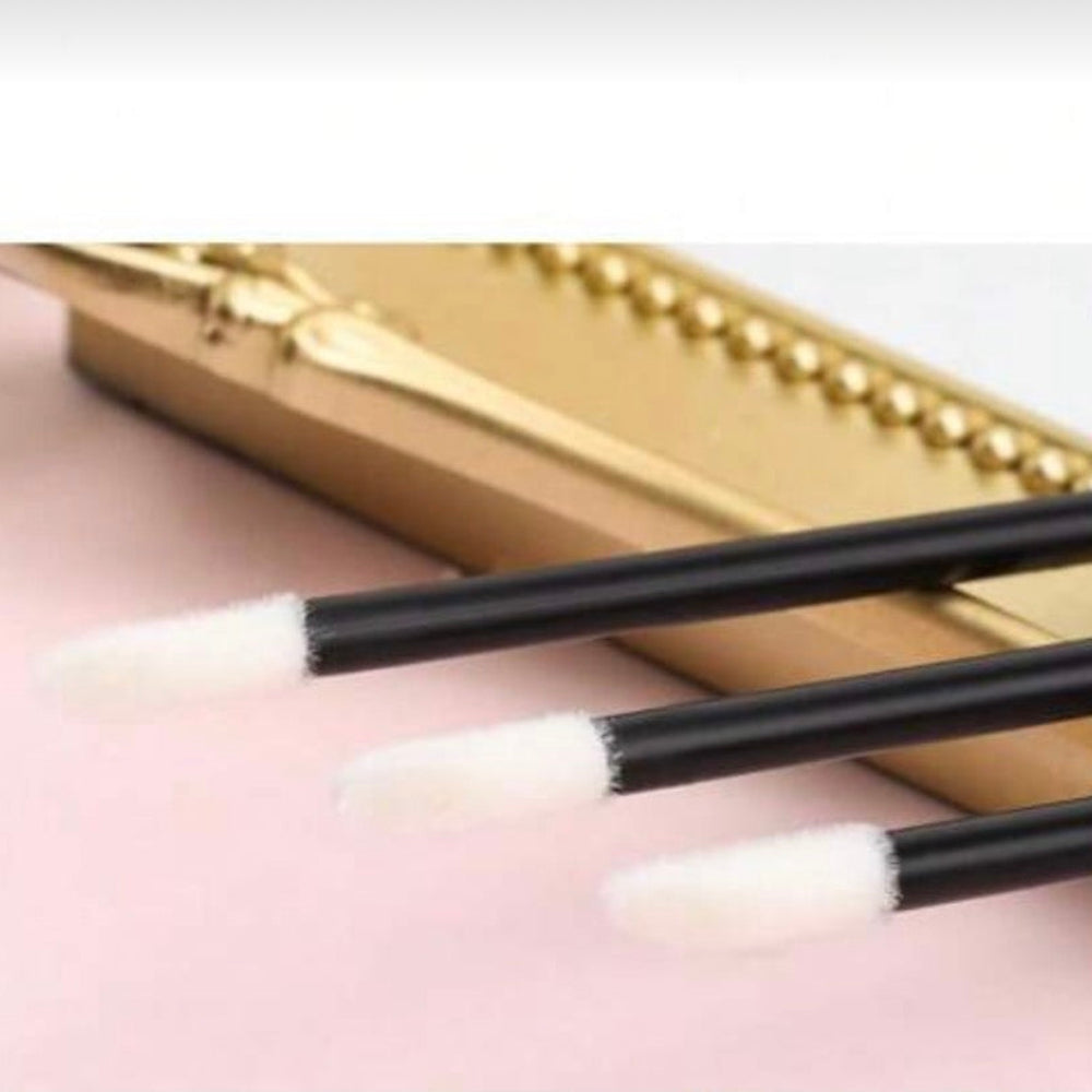 Applicateurs microfibre jetables manche noir.