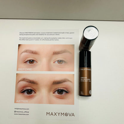 MAXYMOVA Teinture à la kératine ultra noire pour cils et sourcils – 10 ml